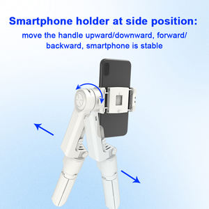 <span class=keywords><strong>Stabilisateur</strong></span> de cardan de téléphone à commande sans fil anti-tremblement à <span class=keywords><strong>prix</strong></span> d'usine avec lumière de remplissage rotative pour téléphone portable - Product Image 3