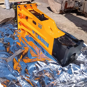 Martillo Hidráulico Silencioso SB60 con Cincel de 125 mm para Excavadoras de 15-18 Toneladas, Martillo de Demolición para Hormigón y Roca, Máquina de Construcción - Product Image 2