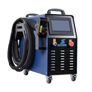 1200W Air Cooled Handheld Fiber <b>Laser</b> <b>Cleaning</b> <b>Machine</b> Raycus Double Pendulum Metal - Product Image 1