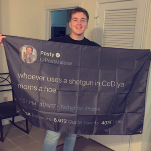 Tùy chỉnh hai mặt 3x5 ft quảng cáo ngoài trời bay cờ quảng cáo biểu ngữ với bất kỳ Logo hoặc thiết kế - Product Image 1