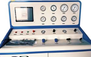 PC-Steuerung Sicherheits ventil prüfstand mit drehbarem Klemmt isch - Product Image 3