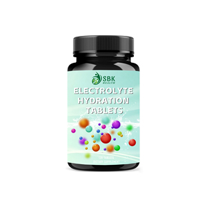 Tabletas de Hidratación con Electrolitos SBK HEALTH, 120 Unidades, Suplemento Dietético que Apoya el Equilibrio de Electrolitos - Product Image 1