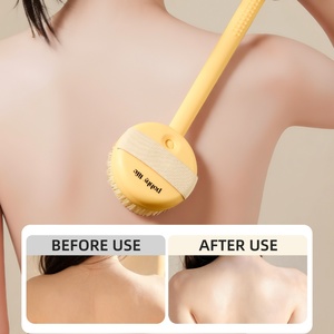 Detachable <b>Scrub</b> <b>Brush</b> Professional Bath <b>Brush</b> Clean Long Design for Easy Removal of Dead Skin Modern Style for Bathroom - Product Image 3