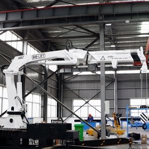 Grúa Marina Articulada de 1 a 5 Toneladas, Grúa para Cubierta de Barco, Pluma de 9.8m Máx., Capacidad de Elevación Hidráulica de 5000 kg - Product Image 1