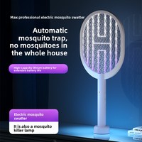 Approvisionnement direct usine : Lampe anti-moustiques électrique 2-en-1 avec batterie intégrée, spectre complet, fréquence variable, double usage