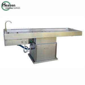 Table de <span class=keywords><strong>lavage</strong></span> de corps morts à bas prix fabriquée en usine, table d'anatomie <span class=keywords><strong>mortuaire</strong></span> - Product Image 2