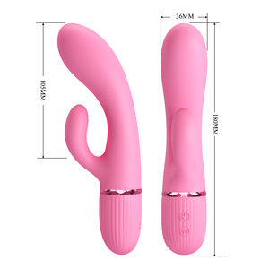 Vibrador de Silicona PRETTY LOVE, Superventas, para Mujeres, Estimulador de Punto G y Clítoris, Juguete Sexual Recargable por USB - Product Image 3