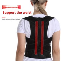Ceinture de Correction Posturale Sportive en Gros avec Soutien à Baleines en Acier, Respirante, Unisexe, pour la Gym, Conception d'Ouverture des Épaules