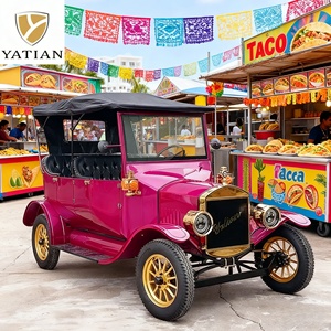 Bus touristique électrique rétro, navette de tourisme vintage pour sites touristiques et hôtels - Product Image 5