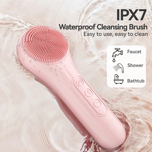 Cepillo de Limpieza <span class=keywords><strong>Facial</strong></span> de Silicona, Portátil, para Limpieza Profunda, Lavable, Fácil de Limpiar, Resistente al Agua IPX7, <span class=keywords><strong>Limpiador</strong></span> <span class=keywords><strong>Facial</strong></span> Eléctrico - Product Image 6