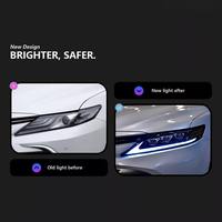 Kit de Phares LED Améliorés avec Feux de Jour DRL, Feux de Signalisation et Lentille de Projecteur, Compatible Plug-and-Play pour Modification Avant