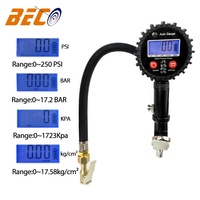Heavy Duty Truck Tyreshop Tire Pressure Gauge Inflation Gun Smart Digital Handheld Tyre Inflator