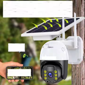 Factory Hot Sale Wifi Ip Cctv <strong>Camera</strong> Security Color Night Vision Solar Panel Security Outdoor CCTV Smarter Machine - Product Image 2