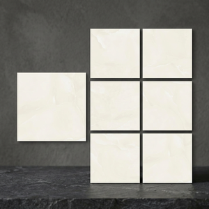 กระเบื้องปูพื้นพอร์ซเลนขัดเงา 80x80 ซม. ผิวพรีเมียม สำหรับพื้นที่ที่อยู่อาศัยและพื้นที่เชิงพาณิชย์สมัยใหม่ - Product Image 4