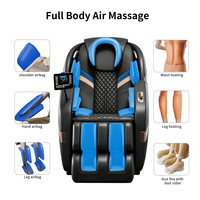 Fauteuils de massage électriques pour la maison et le bureau, relaxants, corps entier, zéro gravité, airbag spatial, pétrissage Shiatsu, moxibustion intelligente