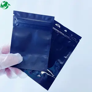 Custom print stand up Large mini size mylar bag Zip lock bags for nuts candy salt coffee beans packaging