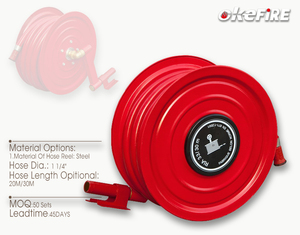 Okefire 30M Swinging Steel 1 1/4 Inch <strong>Fire</strong> Hose Reel <strong>Drum</strong> - Product Image 6