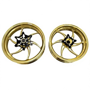 Jantes de moto en aluminium forgé, ensemble avant et arrière pour Honda Forza 350, pièces de rechange pour la course - Product Image 3