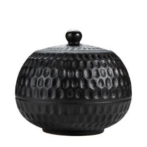 MSH Hive Design Logotipo personalizado Tarro de almacenamiento de cerámica de estilo moderno - Product Image 4