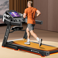 Caminadora Eléctrica Plegable Kepler con Pantalla LCD Inteligente, de Acero, Comercial, con Inclinación Manual/Automática, Motor de 2.5HP, Portátil, para Gimnasio en Casa