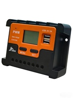 Contrôleur solaire PWM 30A 12V/24V AUTO certifié ROHS, marque LIKOU, contrôleur d'éclairage