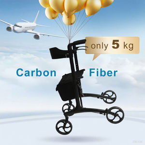 Déambulateur pliable en fibre de carbone | Aide à la mobilité légère et réglable pour personnes âgées et handicapées - Product Image 4