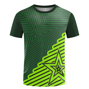 T-shirt da <span class=keywords><strong>Tennis</strong></span> da Tavolo per <span class=keywords><strong>Uomo</strong></span>, <span class=keywords><strong>Maglietta</strong></span> Estiva a Maniche Corte per Fitness e Allenamento di Badminton, Abbigliamento Sportivo con Stampa in Sublimazione - Product Image 6