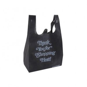 Bolsas de Tela No Tejida Reutilizables con Corte Personalizado D W U para Compras y Empaque - Product Image 1