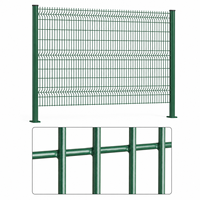 Panel de Cerca Curvo 3D de Tamaño Personalizado, Recubierto de PVC, Malla Metálica Soldada 3D para Uso Residencial en Jardines
