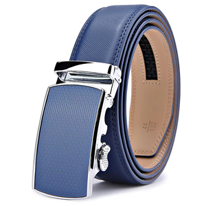 Üretici tedarikçi Elegance lüks mavi deri <span class=keywords><strong>Polo</strong></span> erkekler Premium kalite şık dayanıklı aksesuar kemer