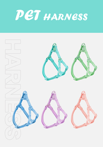 Conjunto de Arnés Ajustable para Perro de Lana Biothean Personalizado, <span class=keywords><strong>Collar</strong></span> y Correa de PVC para Mascotas, Antitirones, Impermeable, de Nailon, con Luces, para Todas las Estaciones - Product Image 2