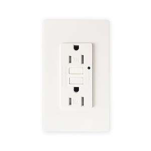 Amerikan standart 15A/20A 220V dubleks priz kendini Test GFCI priz beyaz elektrik fişi TR <span class=keywords><strong>Tripp</strong></span> <span class=keywords><strong>Lite</strong></span> - Product Image 6