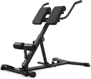 ZYFIT Banc de musculation pour l'extension du dos, banc avec réglage double de l'angle et de la hauteur, banc d'exercice pour le dos pour la salle de sport à domicile - Product Image 1