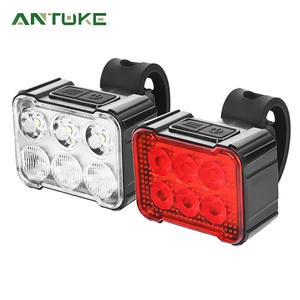 Ensemble de lumières de vélo avant et arrière, étanches, 4 modes, pour vélo de route et de montagne, accessoires de cyclisme - Product Image 3