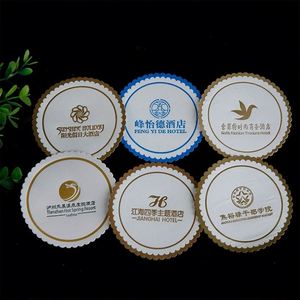 Ventes directes de fournitures hôtelières: sous-verres jetables, sous-verres absorbants et produits d'accueil jetables personnalisés. - Product Image 4