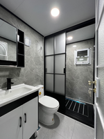 Maison préfabriquée modulaire extensible en conteneur, maison en conteneur extensible en acier haute résistance