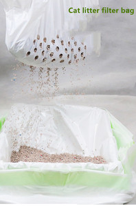Bán Buôn Cát Cát Vật Nuôi Túi Rác Mèo Phân Túi Pet Sản Phẩm Làm Sạch Cát Cát Túi Lọc - Product Image 2