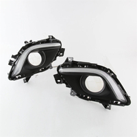 Lampu Siang Hari LED untuk Mazda 6 Atenza 2013 - 2016 Penutup Lampu Kabut Mengemudi DRL Lampu Sinyal Belok 12v Suku Cadang Mobil