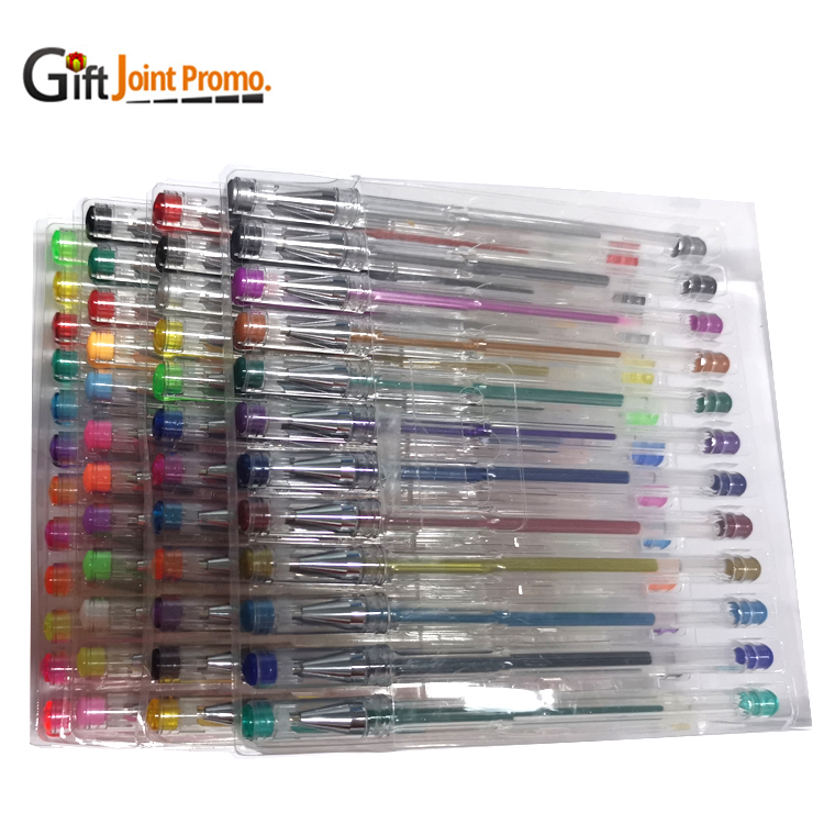 Неоновые блестящие ручки, набор художественных маркеров с тонким кончиком, цветные гелевые ручки для взрослых, книжка-раскраска