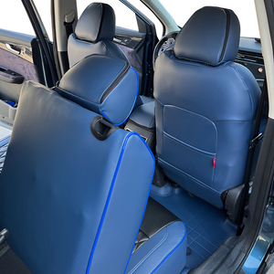 Funda de asiento <span class=keywords><strong>Interior</strong></span> de coche de cuero Nappa personalizada completa de lujo para Toyota para Camry Crown para RAV4 Land Cruiser Civic QX50 Vezel - Product Image 5