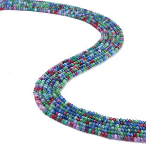 Perles de pierres précieuses brutes à taille brillant 2631, pierres précieuses minérales naturelles brun-rouge, hauteur de 8 mm avec effets optiques lumineux, certifiées GIA - Product Image 1