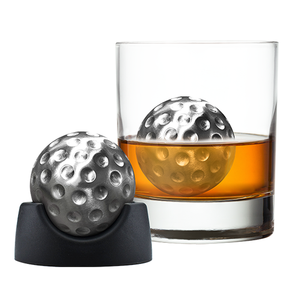 Pierres à <span class=keywords><strong>whisky</strong></span> rondes en argent en gros, pierres à <span class=keywords><strong>whisky</strong></span> en forme <span class=keywords><strong>de</strong></span> balles <span class=keywords><strong>de</strong></span> <span class=keywords><strong>golf</strong></span>, pierres à <span class=keywords><strong>whisky</strong></span> en acier inoxydable pour bar et fête - Product Image 3