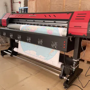 Top Quality xp600 single head metal sticker large format printer 1.6m 1.8 printing