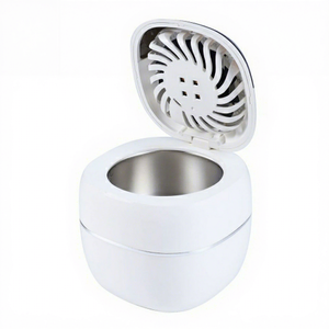 Portable mini ménage dentaire Pod ultrasons UV nettoyant Machine pour <span class=keywords><strong>bijoux</strong></span> prothèses dentaires aligneur retenue blanchissant plateaux - Product Image 1