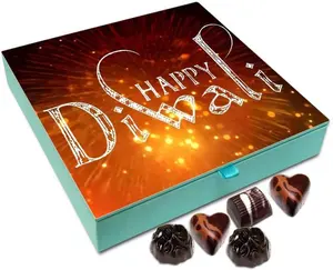 Cajas de cartón hechas a mano, diseño personalizado, Diwali, dulces, Chocolates, caja de embalaje de regalo, 300