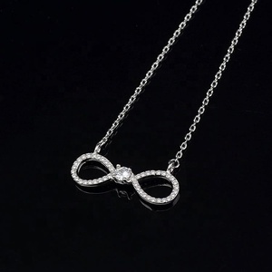 Collar con Colgante de Oro de 14k con Circonita, Diseño Especial para el Día de la Madre, Regalo de Boda o Compromiso para Chicas - Product Image 2