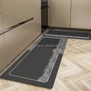 (Chakme) Rubber Kitchen Mat Low Moq Chinese Style Plant absorbent Mat For Kitchen