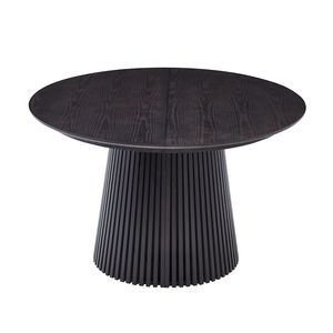 Bộ bàn ăn gỗ đa năng hiện đại, kiểu gấp gọn, bàn tròn có thể kéo dài, dành cho 4, <span class=keywords><strong>6</strong></span>, 8 người, kiểu tấm ghép. - Product Image 6