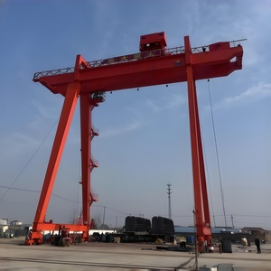 Grue <span class=keywords><strong>portique</strong></span> robuste sur rail pour la construction navale, 2000 tonnes, avec commande à distance par PLC, pour l'assemblage de blocs de coque en coupes-bordures et en dry dock - Product Image 4