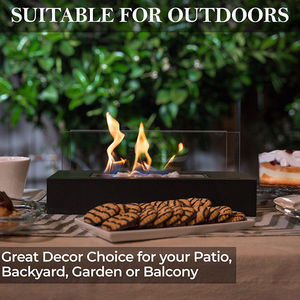 Chimenea de etanol de mesa Chimenea portátil para exteriores Chimenea para fiestas interiores Alcohol Bio etanol Chimenea - Product Image 2